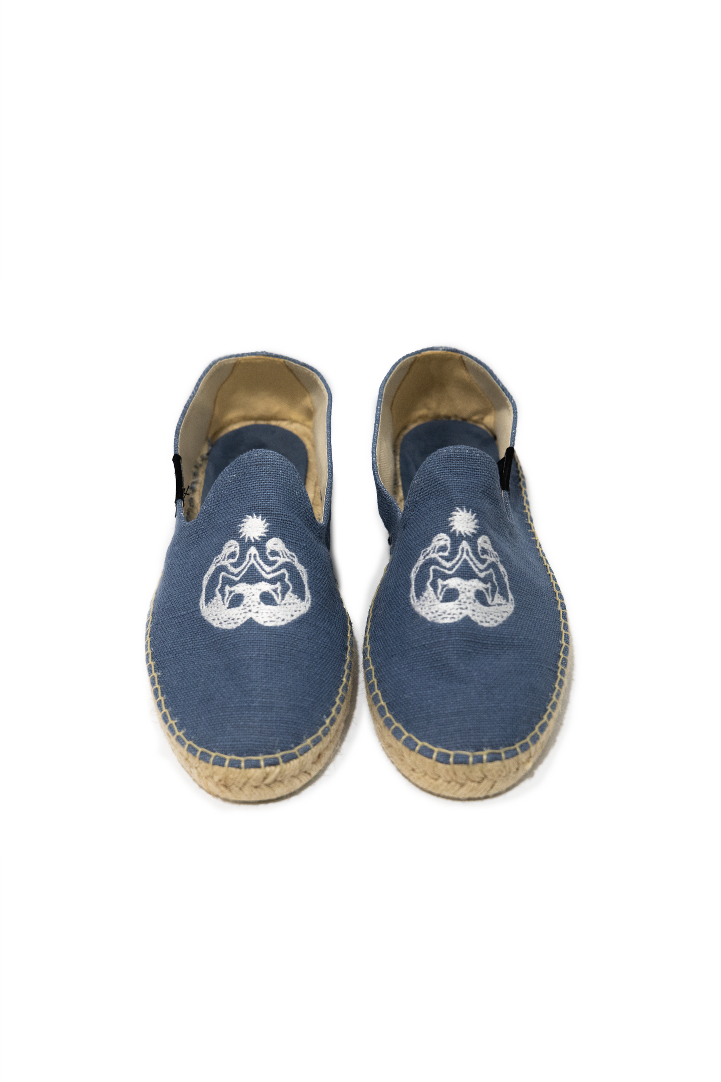 Espadrillas Mermaids in lino con suola in juta