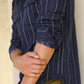 Camicia in flanella a righe Rio