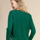 Maglia scollo a V in misto cashmere 3D Knit
