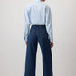 Jeans wide leg in denim