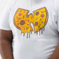 T-shirt grafica pizza Wu-Tang in cotone biologico