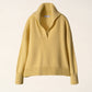 Polo relaxed in misto cashmere