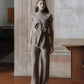 Cardigan in puro cashmere con bottoni in madreperla
