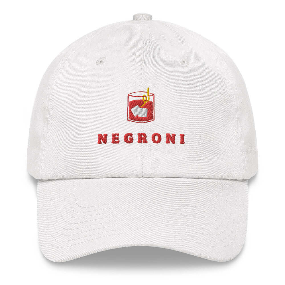 Cappellino da baseball Negroni con ricamo