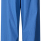 Pantaloni Astrid in popeline di cotone biologico azzurro