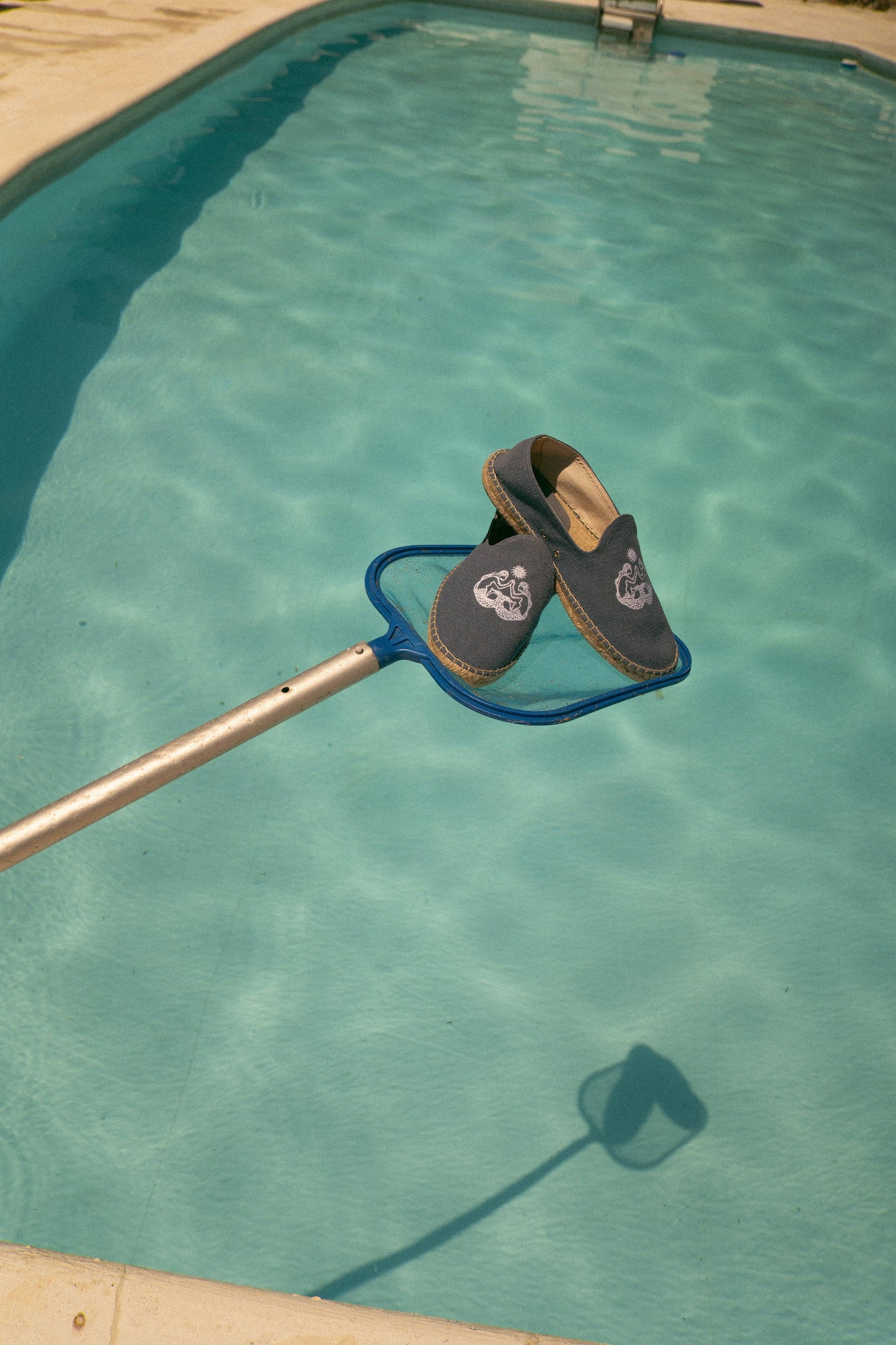 Espadrillas Mermaids in lino con suola in juta