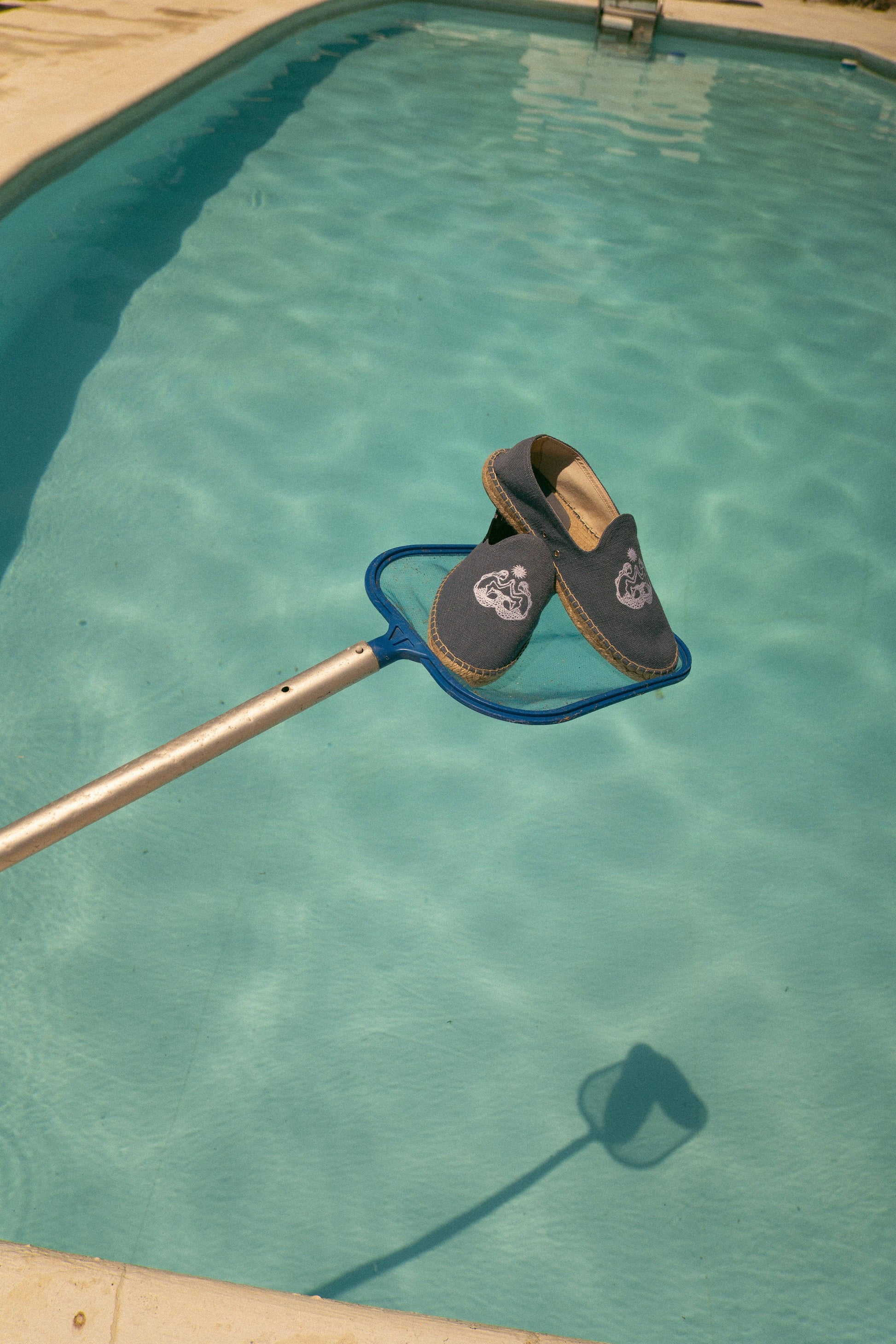 Espadrillas Mermaids in lino con suola in juta