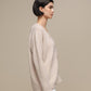Cardigan in maglia con scollo a V e bottoni