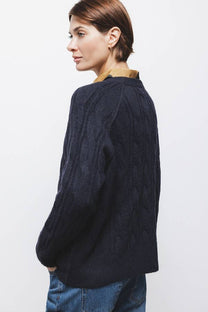 Maglione a maglia strutturata