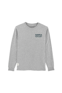 T-shirt grigia a maniche lunghe Humpier Classics