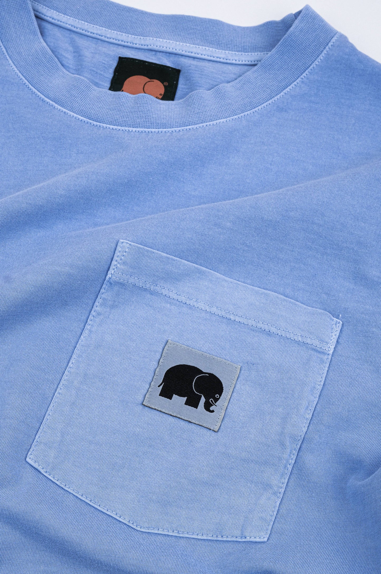 T-shirt donna pigmentata San Pablo blu mediterraneo