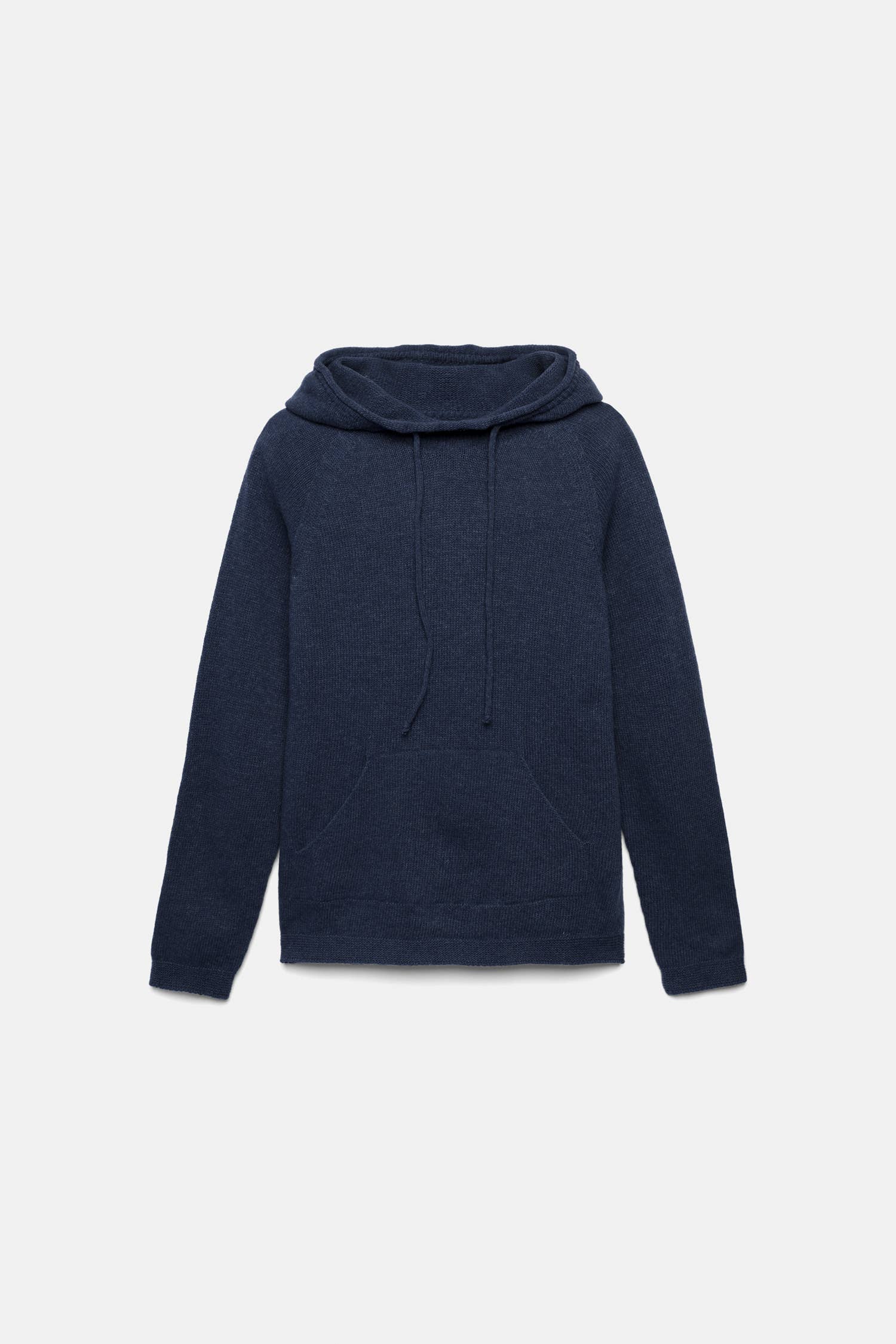 Maglione con cappuccio in lana