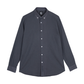 Camicia in lino blu navy