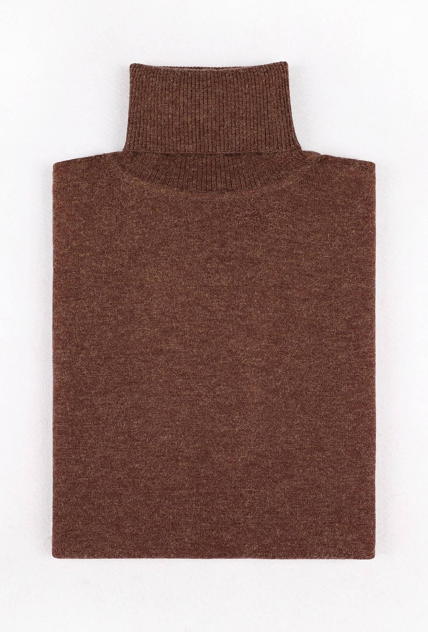 Maglione dolcevita effetto cashmere taglie forti