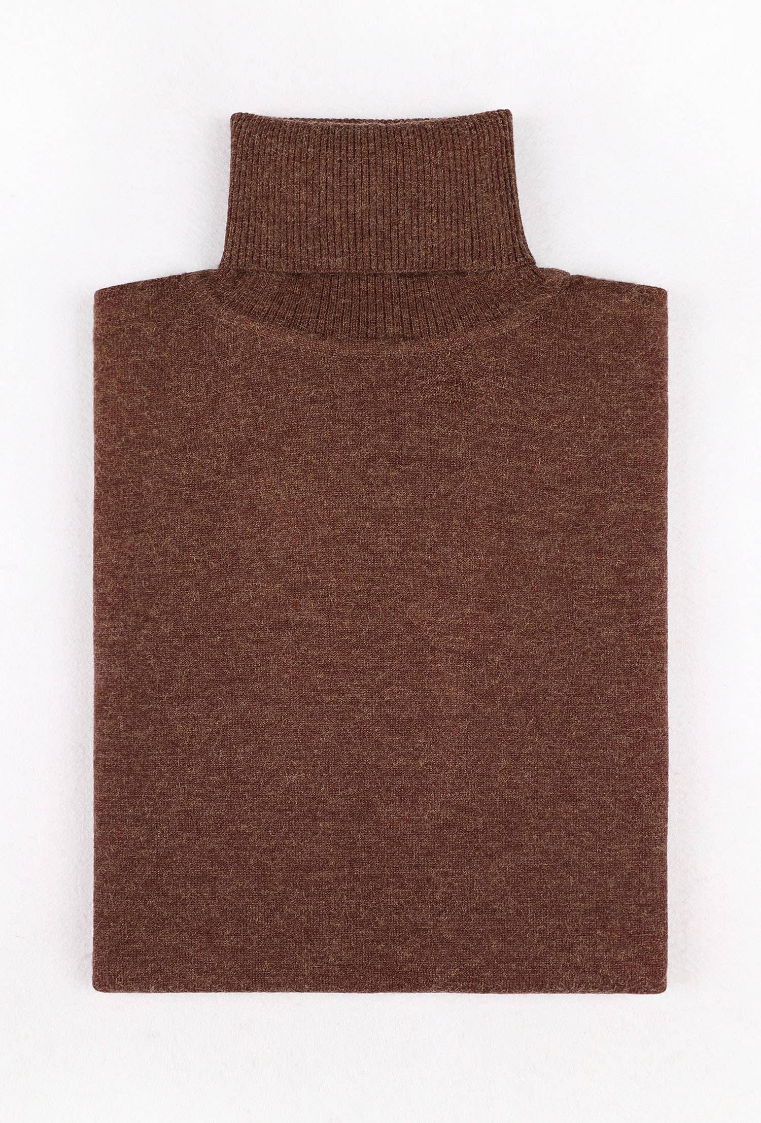 Maglione dolcevita effetto cashmere taglie forti