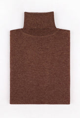Maglione dolcevita effetto cashmere taglie forti