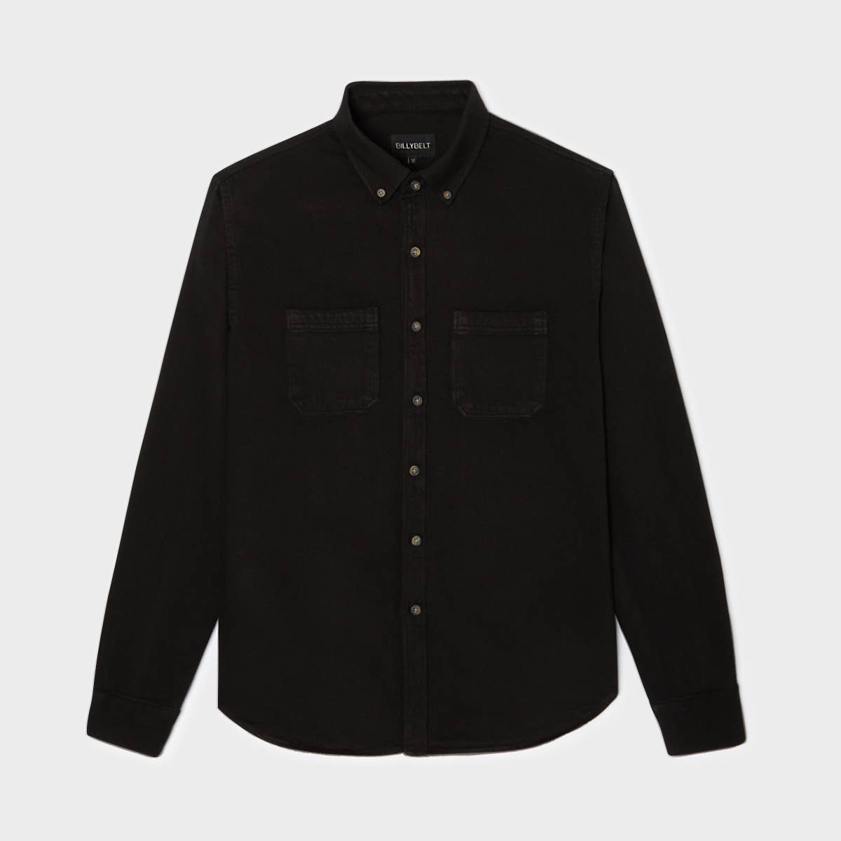 Camicia in denim nera