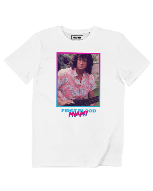 T-shirt First Blood Miami in cotone biologico