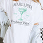 T-shirt oversize con grafica Margarita Cocktail Club