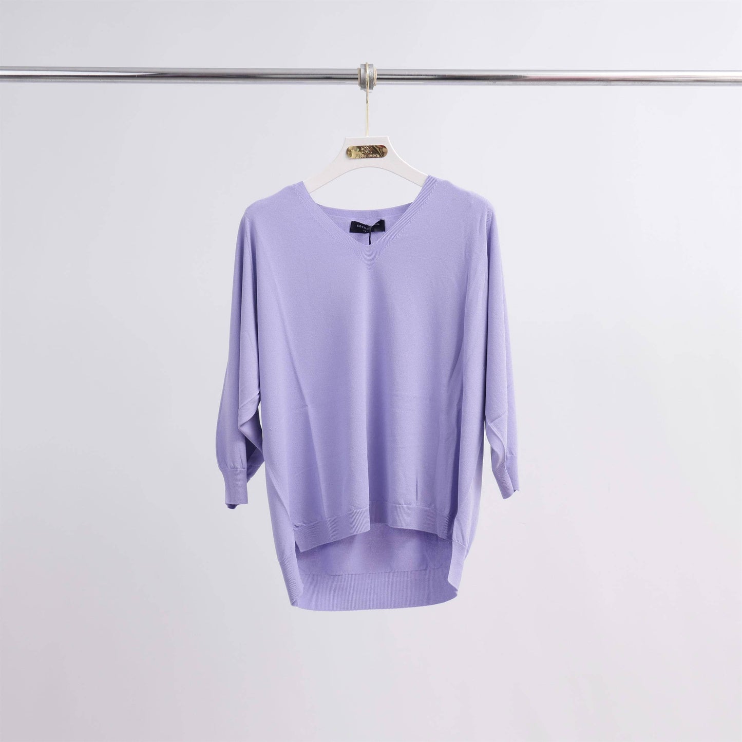 Maglione leggero con scollo a V