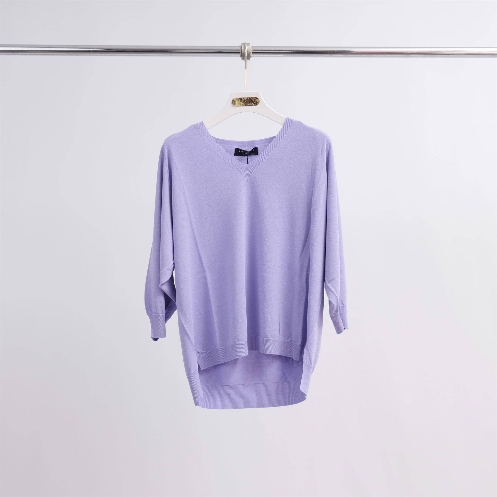 Maglione leggero con scollo a V