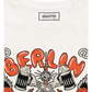 T-shirt Berlino con stampa in cotone biologico
