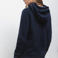 Maglione con cappuccio in lana