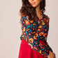Camicia messicana Bellota floreale multicolor