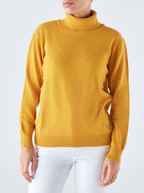 Maglia dolcevita in misto lana e cashmere