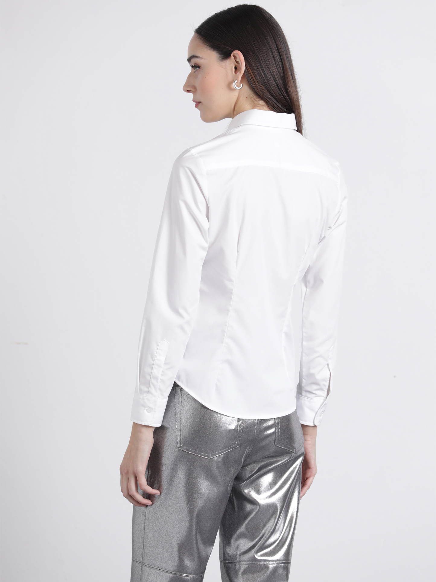 Camicia slim fit in cotone