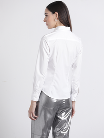 Camicia slim fit in cotone