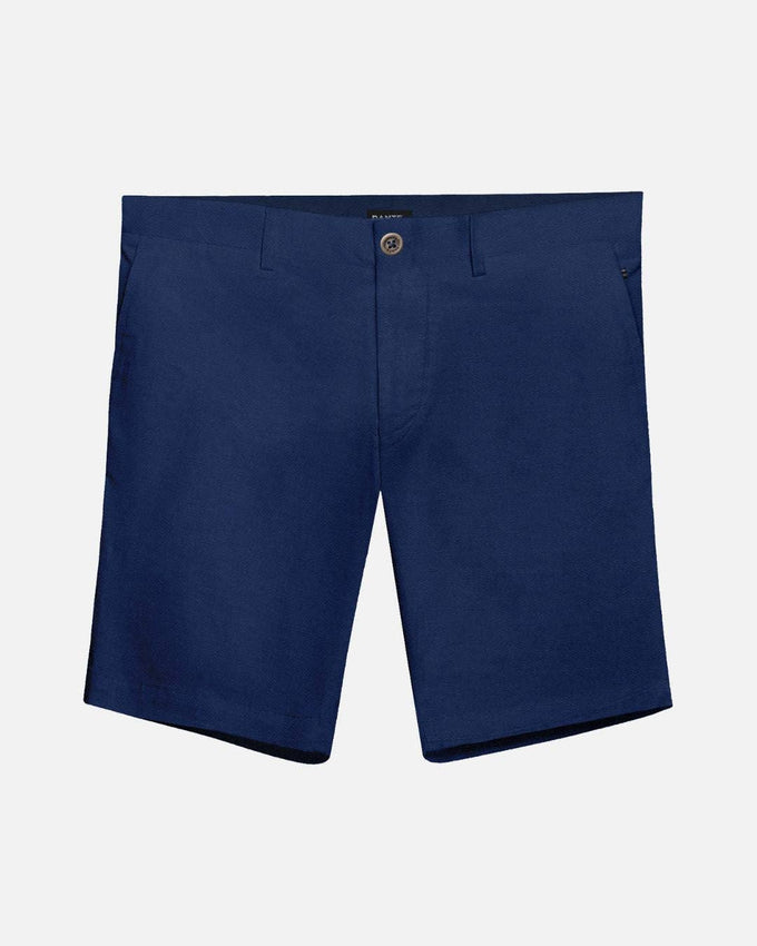 Pantaloncini chino elasticizzati blu navy