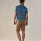 Bermuda Beach color noce in lino e cotone