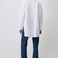 Camicia in popeline oversize a vestibilità comoda