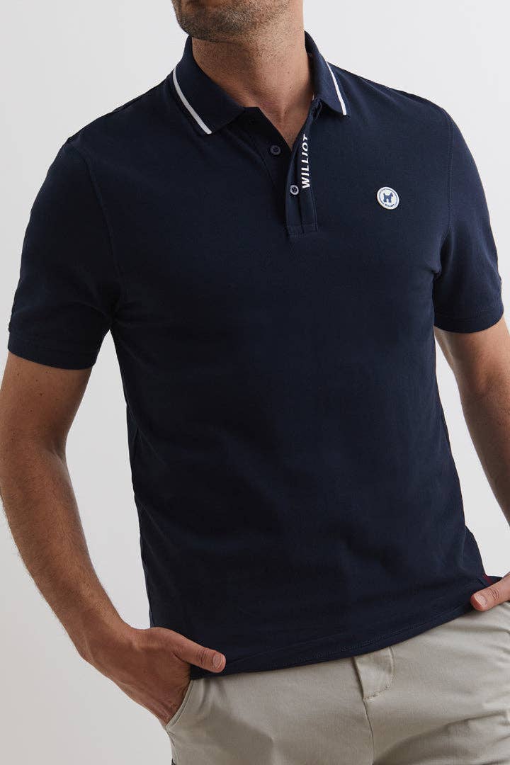 Polo Williot in piqué di cotone personalizzata