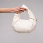 Borsa hobo con nodo e tracolla rimovibile