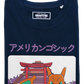 T-shirt American Gothic con stampa Pikachu