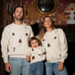 Maglione unisex natalizio con applicazioni