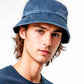 Cappello bucket vintage Beaver in cotone biologico