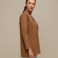 Blazer doppiopetto in maglia misto viscosa