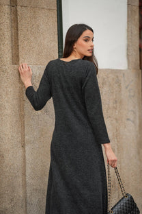 Abito midi in maglia Siena
