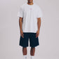 T-shirt bianca con ricamo “No Grazie”