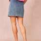 Gonna di jeans Jeannette a taglio dritto con tasche frontali