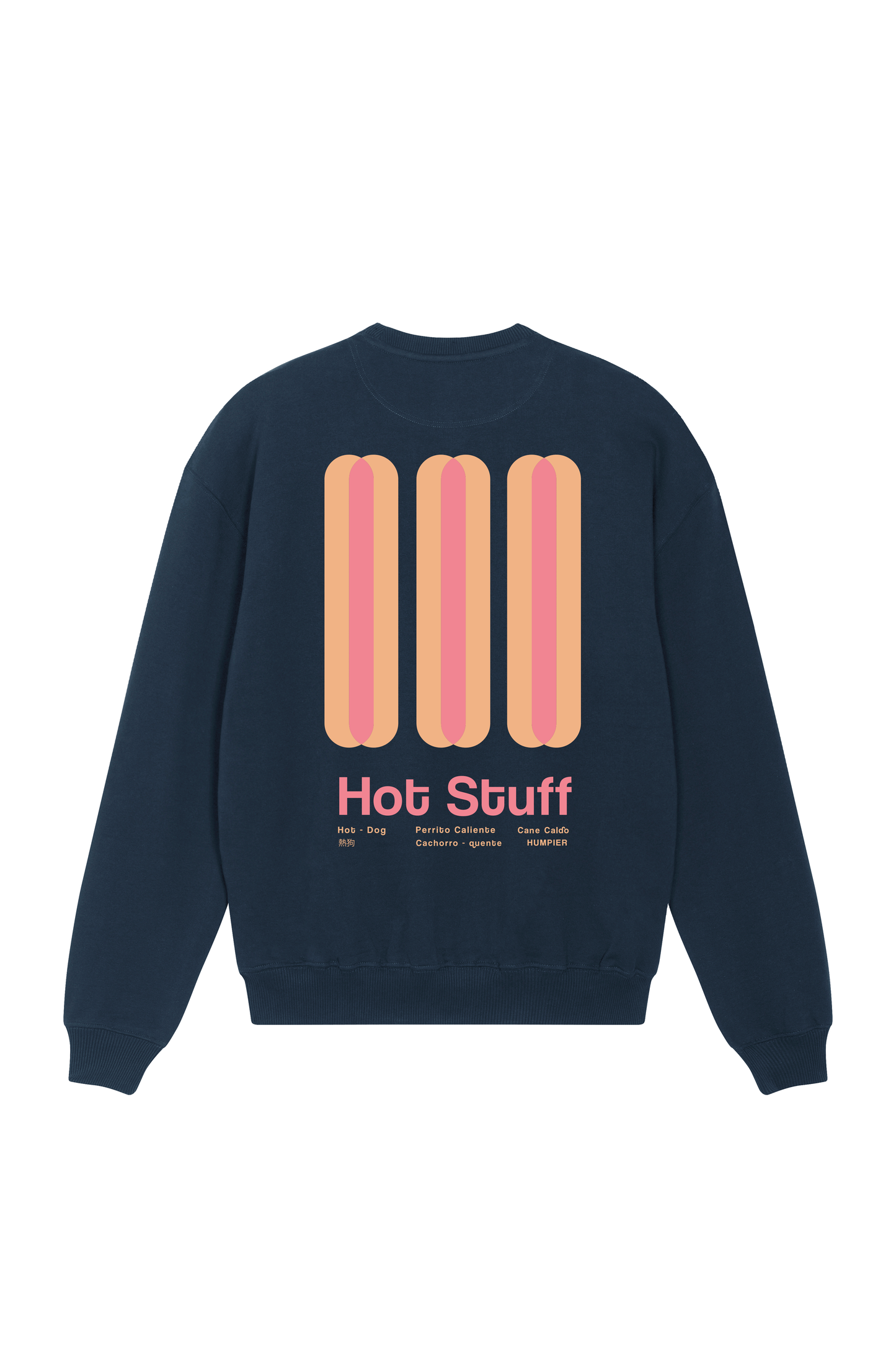 Felpa girocollo Hot Stuff in cotone biologico