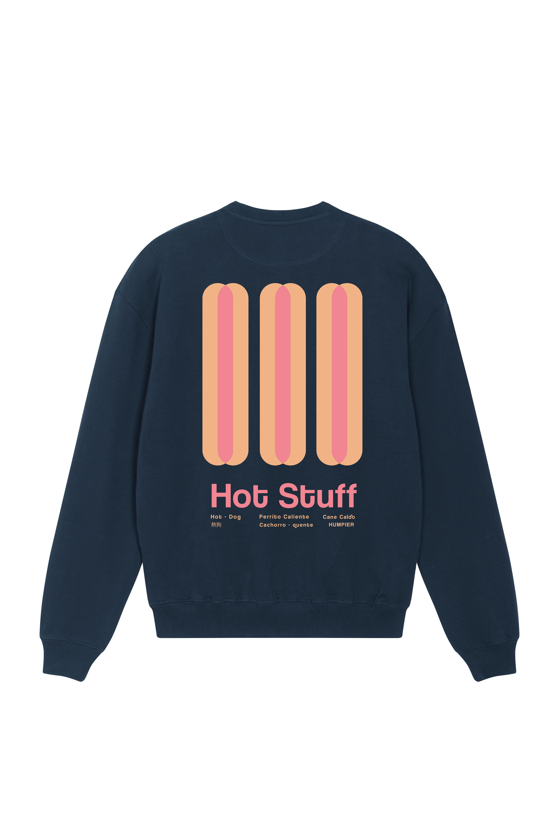 Felpa girocollo Hot Stuff in cotone biologico