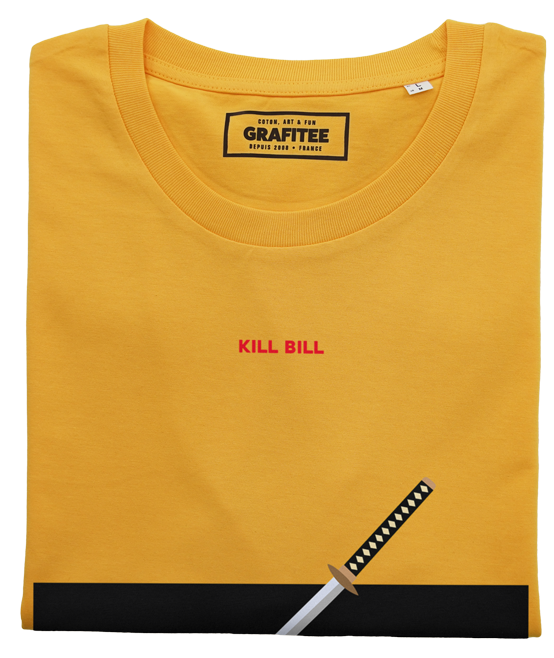 T-shirt Kill Bill con grafica katana