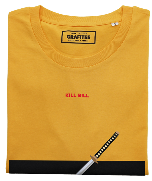 T-shirt Kill Bill con grafica katana