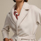 Cappotto lungo con cintura in vita