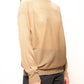 Maxi pullover glitterato con scollo a barca in maglia 3D