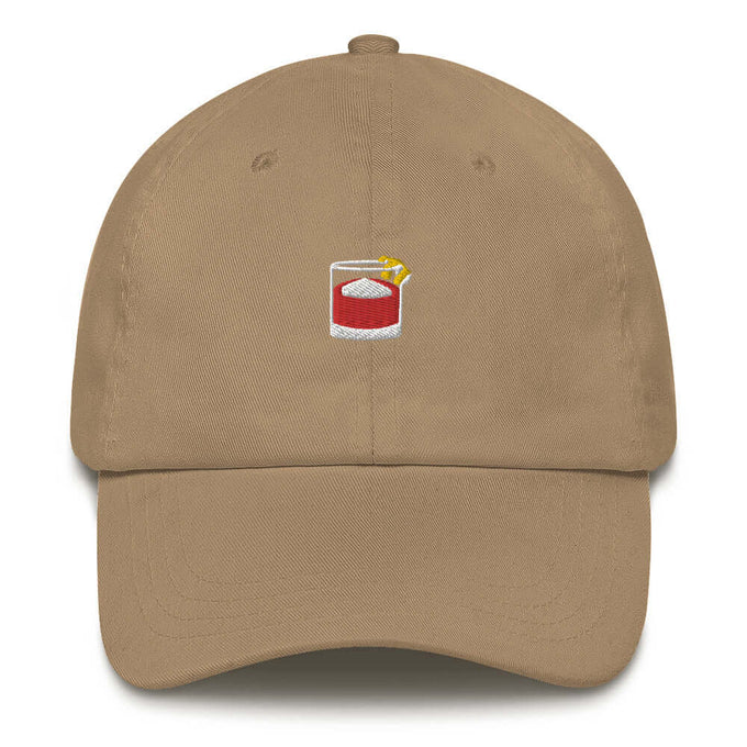 Cappellino dad hat ricamato Negroni Glass